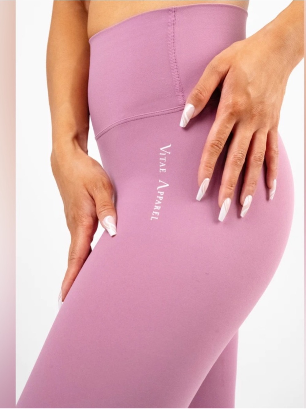 ☀️ Vitae Apparel ☀️ mauve cropped high waist leggings
